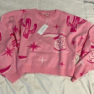 NWT cowgirl sweater